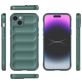 Mobigear Bumpy iPhone 15 Plus Hoesje Flexibel TPU Backcover - Charcoal