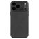 Decoded iPhone 17 Pro Max Hoesje Echt Leer Backcover Shockproof - Zwart