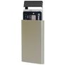 Mobiparts Cardprotector Aluminium Pasjeshouder - 6 Pasjes - MagSafe Compatible - Goud