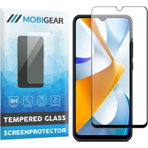 Mobigear Premium POCO C40 Glazen Screenprotector - Case Friendly