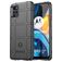 Mobigear Rugged Shield Motorola Moto G22 Hoesje Flexibel TPU Backcover Shockproof - Zwart