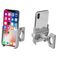 Mobigear AluGrip Telefoonhouder Fiets / Motor Fietsstuur Bevestiging Klem Universeel - Zilver