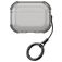 Mobigear Crystal Clip Apple AirPods Pro 3 Hoesje Flexibel TPU - Zwart