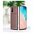 Mobigear Racing OPPO Reno 4 Hoesje Flexibel TPU Backcover - Bruin