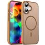 Mobigear Shockproof iPhone 17 MagSafe Hoesje Hardcase Backcover - Desert Gold
