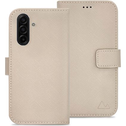 My Style Flex Wallet Samsung Galaxy A17 Hoesje Bookcase Portemonnee - Warm Taupe