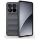 Mobigear Bumpy Xiaomi 15 Pro Hoesje Flexibel TPU Backcover - Grijs