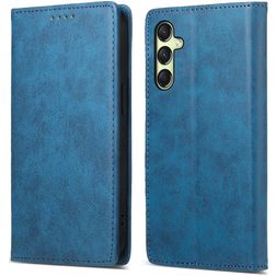 Mobigear Wallet Samsung Galaxy A17 Hoesje Bookcase Portemonnee - Blauw