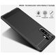 Mobigear Brushed Slim Huawei P30 Pro Hoesje Flexibel TPU Backcover - Zwart