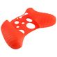 Mobigear Classic Dun Xbox One controller (model 1537 / 1697) Hoesje Flexibel Siliconen - Rood