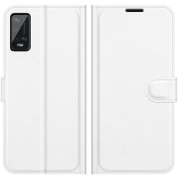 Mobigear Classic Wiko Power U20 Hoesje Bookcase Portemonnee - Wit