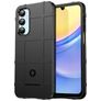 Mobigear Rugged Shield Samsung Galaxy A16 Hoesje Flexibel TPU Backcover Shockproof - Zwart