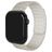 Mobilize Magnetic Siliconen Apple Watch Bandje Magneetsluiting - 49/46/45/44 mm - Sterrenlicht