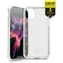 ITSkins SpectrumClear Doorzichtig iPhone XR Hoesje Flexibel TPU Backcover Shockproof - Transparant