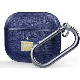 Mobigear Luxury Apple AirPods 3 Hoesje Flexibel Siliconen - Blauw