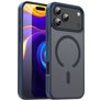 Mobigear Shockproof iPhone 17 Pro Max MagSafe Hoesje Hardcase Backcover - Cyan Blue