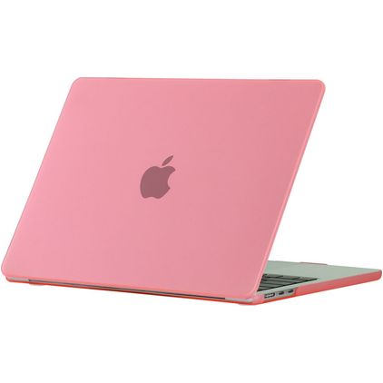 Mobigear Matte MacBook Air 13 Inch (2022-2026) Hoes Hardshell Laptopcover MacBook Case - Roze - Model A2681 / A3113 / A3240 / A3449