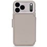 Decoded Detachable Wallet iPhone 17 Pro Max MagSafe Hoesje Echt Leer Uitneembare 2in1 Bookcase Portemonnee - Solid Clay