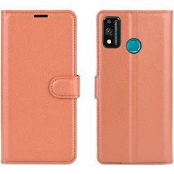 Mobigear Classic HONOR 9X Lite Hoesje Bookcase Portemonnee - Cognac