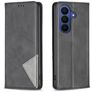 Mobigear Rhombus Slim Samsung Galaxy S26 FE Hoesje Bookcase - Zwart