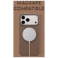 CARE by PanzerGlass Fashionable iPhone Air Siliconen MagSafe Hoesje Backcover - Espresso