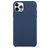 Mobigear Rubber Touch iPhone 15 Pro Max Siliconen Hoesje Backcover - Donkerblauw