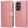 Mobigear Wallet Samsung Galaxy S24 Ultra Hoesje Bookcase Portemonnee - Roségoud