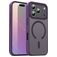 Mobigear Shockproof iPhone 17 Pro MagSafe Hoesje Hardcase Backcover - Crystal Purple