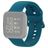 Mobigear Sport Buckle Siliconen Fitbit Versa Lite Bandje Gespsluiting - Groen