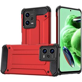 Mobigear Outdoor POCO X5 Hoesje Hardcase Backcover Shockproof - Rood