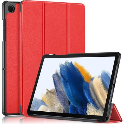 Mobigear Tri-Fold Samsung Galaxy Tab A9 Plus (2023) Hoes Bookcase - Rood