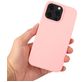 Mobigear Rubber Touch iPhone 14 Pro Siliconen Hoesje Backcover - Rood