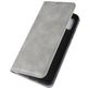 Mobigear Retro Slim Xiaomi Redmi 9A Hoesje Bookcase Portemonnee - Grijs