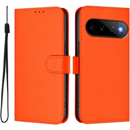 Mobigear Urban Wallet Google Pixel 11 Hoesje Bookcase Portemonnee - Oranje
