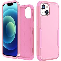 Mobigear Ultra Tough iPhone 15 Hoesje Hardcase Backcover Shockproof - Roze