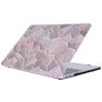 Mobigear Stone MacBook Pro 15 Inch (2016-2019) Hoes Hardshell Laptopcover MacBook Case - Model 2 - Model A1707 / A1990