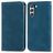 Mobigear Retro Slim Samsung Galaxy S21 FE Hoesje Bookcase Portemonnee - Blauw
