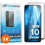 Mobigear Premium Xiaomi Redmi 10 4G Glazen Screenprotector - Case Friendly - Zwart (3-Pack)