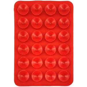 Mobigear EasyMount Telefoonhouder met zuignap - 24 Suction Cup - Rood Universeel