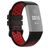 Mobigear Sport Plus Buckle Siliconen Fitbit Charge 3 Bandje Gespsluiting - Zwart / Rood
