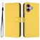 Mobigear Urban Wallet iPhone 16 Hoesje Bookcase Portemonnee - Geel