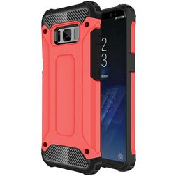 Mobigear Outdoor Samsung Galaxy S8 Hoesje Hardcase Backcover Shockproof - Rood