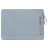 Mobigear Dual Zip Laptop Sleeve 14 inch Laptop hoes - staalblauw