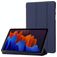 Mobigear Tri-Fold Gel Samsung Galaxy Tab S11 Hoes TPU,Kunstleer Bookcase - Donkerblauw