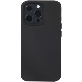 Mobigear Rubber Touch iPhone 14 Pro Siliconen Hoesje Backcover - Zwart