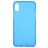 Mobigear Colors iPhone XS Max Hoesje Flexibel TPU Backcover - Blauw