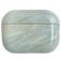 Mobigear Marble Apple AirPods Pro 2 Hardcase Hoesje - Blauw / Grijs