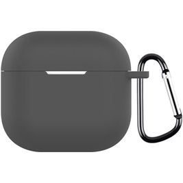 Mobigear Colors Apple AirPods 4 Hoesje Flexibel Siliconen - Grijs
