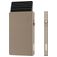 Valenta Cardprotector Aluminium Pasjeshouder - 7 Pasjes - MagSafe Compatible - Goud
