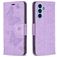 Mobigear Butterfly Samsung Galaxy A54 Hoesje Bookcase Portemonnee - Paars
